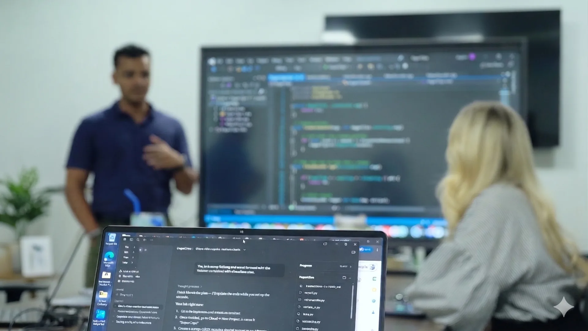 Beyond AI Training workshop in session with participants building real AI systems hands-on with Jay Maru